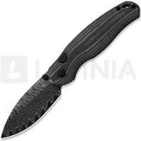 Kizer Cutlery Couteau pliant Phoca BD Damascus, Black Norplex UltreX