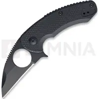 Brous blades Couteau pliant Silent Soldier Flipper Import Blackout