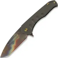 Medford Praetorian Slim Flipper S35VN Vulcan Tanto, BB/Bronze