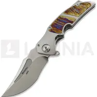 Andre de Villiers Couteau pliant Brawler Split Acid Rain