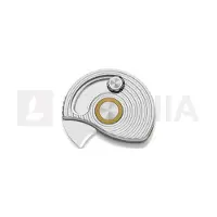 Kizer Cutlery Couteau pliant Snail Trail AEB-L, Silver Aluminum