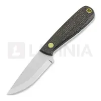 Brisa Couteau de cou Necker 70 Scandi, bison micarta