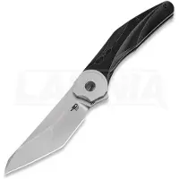 Bestech Couteau pliant Excentric - Beadblast - Titanium, noir