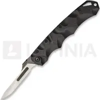 Havalon Couteau pliant Piranta-Stag Quik-Change, noir