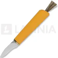 Laatupuukko Finnish mushroom knife, dark green