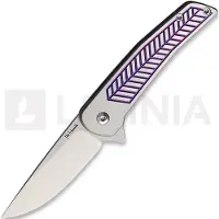 Alliance Designs Couteau pliant Scout Framelock, pourpre