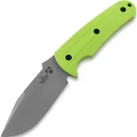 Puppy K&T Couteau Mini Tactical Puppy, Green handle, Plain edge