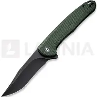 CIVIVI Couteau pliant Mini Sandbar, green micarta