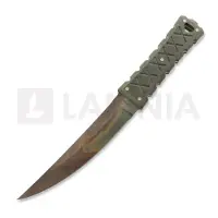 Williams Blade Design Couteau SZT004 Shobu Zukuri Tanto 5.7" RWL-34 Post Apocalyptic Finish