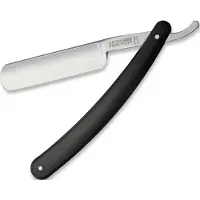 Giesen & Forsthoff Rasoir droit Black Plastic