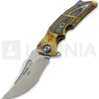 Andre de Villiers Couteau pliant Brawler, Custom/Acid Rain