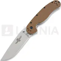 Ontario Couteau pliant RAT-1 D2, brun