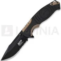 Smith & Wesson Couteau pliant M&P Linerlock, black/brown