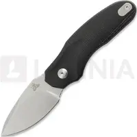 Twisted Assisted Couteau pliant Fortis Drop Point, Black Micarta, Stonewash