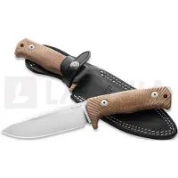 Lionsteel Couteau T5 - Satin - Micarta Natural