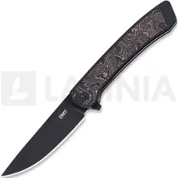 CRKT Couteau pliant Q Compact Carbonfiber, noir