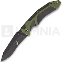 V Nives Couteau pliant Fractal Linerlock A/O, vert