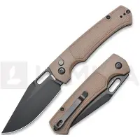 Artisan Couteau pliant Revel Ar Rpm9 FRN, brun