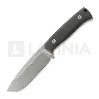 NN Knives Couteau Adventurer II NC Milled, Black Richlite, Kydex Sheath