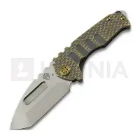 Medford Couteau pliant Genesis T S45VN Tumbled Tanto, Cement/Bronze "Dragon Skin"