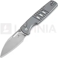 Bestechman Couteau pliant Vector - Stonewash - Aluminium, gris