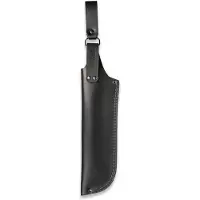 Woxna Alfta Leather sheath - 250 mm, noir