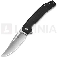 SENCUT Vornix, Black Canvas Micarta, Satin