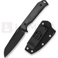 Kizer Cutlery Couteau Begleiter Fix Sheepsfoot 3V, Black Micarta