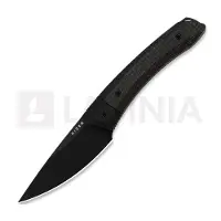 Kizer Cutlery Couteau Momo Fix 3 AEB-L, Black G-10 & Micarta, Black PVD