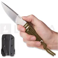 ANV Knives Couteau P100 - Sandvik - Paracord, coyote