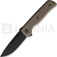 Terzuola Knives Couteau pliant ATCF Lite Linerlock Tan Black