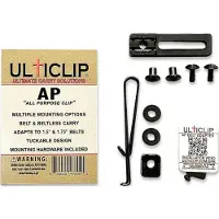 UltiClip AP Clip 022 clip de transport profond pour étuis