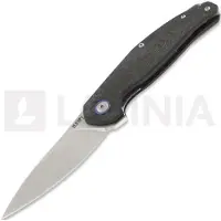 MKM-Maniago Knife Makers Couteau pliant Goccia, carbon fiber