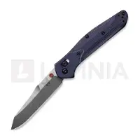 Benchmade Couteau pliant Osborne M390 Denim Micarta