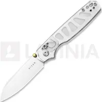 Kizer Cutlery Couteau pliant Pokiman CS AEB-L, Clear Acrylic, Satin