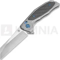 Artisan Couteau pliant Falcon Framelock CPM S35VN, gris