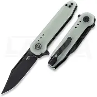 Bestech Couteau pliant Syntax - Blackwash - G10, jade