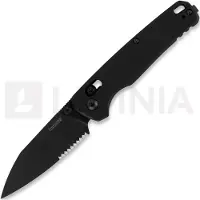 Kershaw Couteau pliant Bel Air - PVD - Black, lame à dents