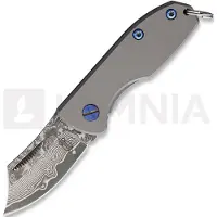 BucknBear Couteau pliant Mini EDC, damascus