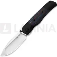 Kizer Cutlery Couteau pliant Coywolf S45VN, Black Ti & Multicolor Reconstituted Wood, Satin