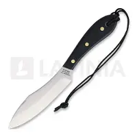 Grohmann Couteau de survie Survival Knife, black micarta