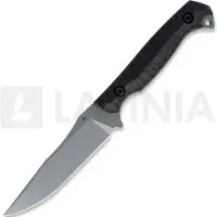 Toor Couteau Krypteia S, Black G-10, Gray Gun-Kote