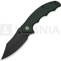 CIVIVI Couteau pliant Pentad, Teal Green G-10, Black Stonewash