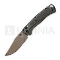 Benchmade Couteau pliant Taggedout Elmax Tan Cerakote, deep olive grivory