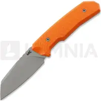 MK Knives & Tools Couteau Flin Expedition Orange G-10 & Black Liners