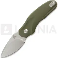 Twisted Assisted Couteau pliant Fortis Drop Point, OD Green G-10, Stonewash