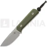 Baltic Blades Couteau Iltis Dark Green G-10