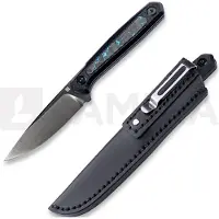 RealSteel Dex Apex, Black G-10 & Blue Carbon Fiber, DLC