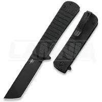 Bestech Couteau pliant Titan - Blackwash - G10, noir