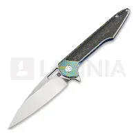 Artisan Cutlery Couteau pliant Archaeo Framelock, Blue/Gold